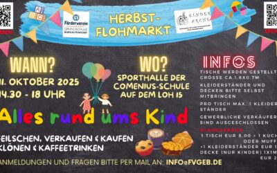 Herbst-Flohmarkt am 11.10.25