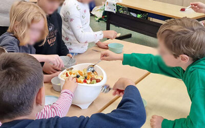 Obstsalat in der „O-Woche“
