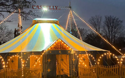 Zirkuswoche: Das Zelt steht!