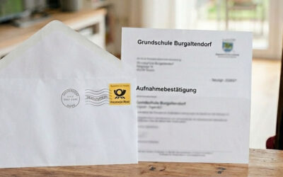 Aufnahmebestätigungen sind auf dem Weg!